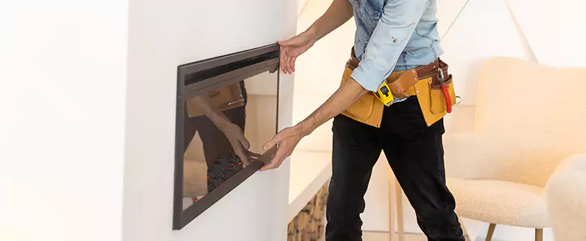 Metal Fireplace Installation in Covington, Washington