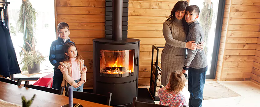 Morso Cast Iron Fireplace Insert Installation in Covington, Washington
