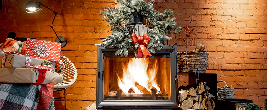 Travis Industries Linear Gas Fireplace Installation in Covington, Washington